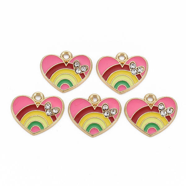 Alloy Enamel Charms