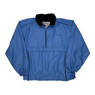 Champion Windbreaker - XL Blue Polyester