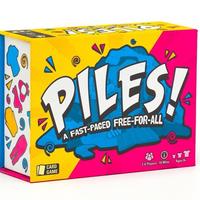 Piles! – Card Games – Family Games – for Kids 8 and Up – for Adults – Family Game Night – Travel & Memory Game ...