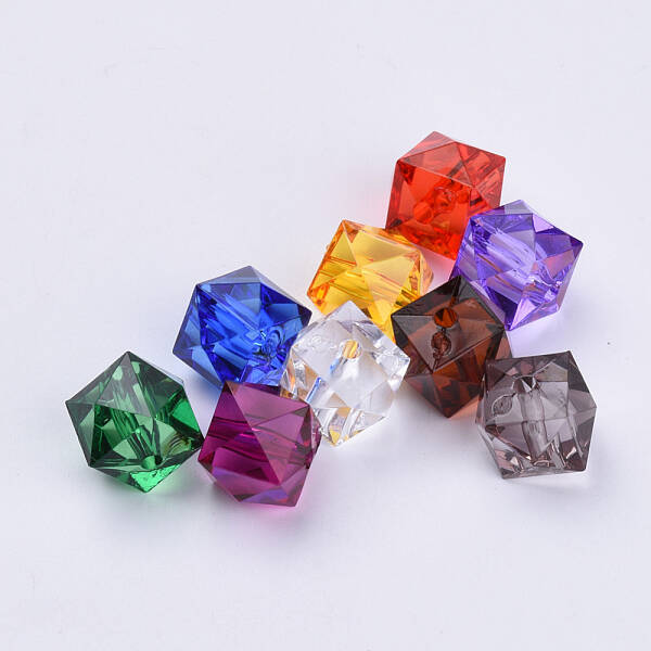 Transparent Acrylic Beads