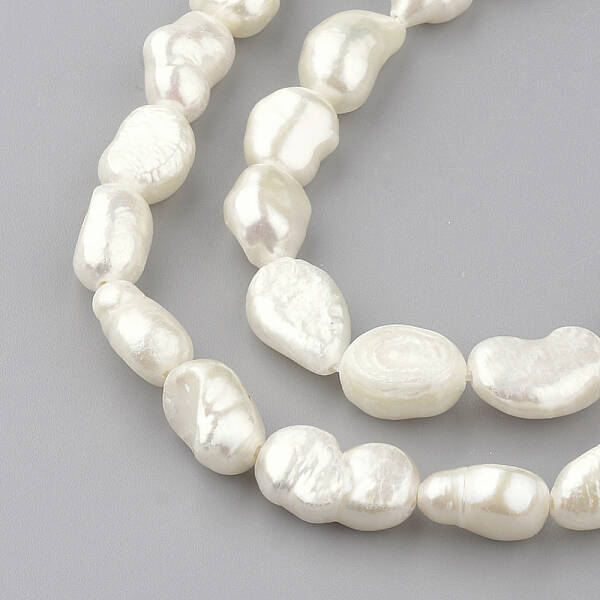 Natural Cultured Freshwater Pearl Beads Strands