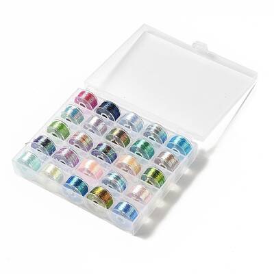 25 Rolls Polyester Sewing Thread