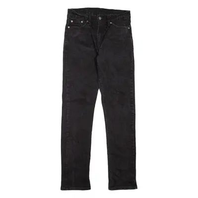 LEVI'S 511 Jeans Mens Black Slim Straight W30 L32