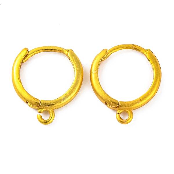 Brass Hoop Earring Findings