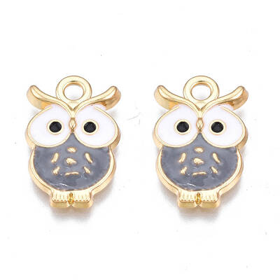 Alloy Enamel Pendants
