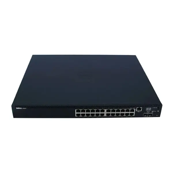 Dell 462-5882 | EMC PowerSwitch N2000 Series N2024P 24 x 10/100/1000Base-T RJ-45 PoE+ and 2 x 10GbE SFP+ and 2 x Stacking Por...