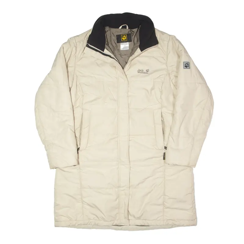 JACK WOLFSKIN Puffer Coat Cream Womens XL
