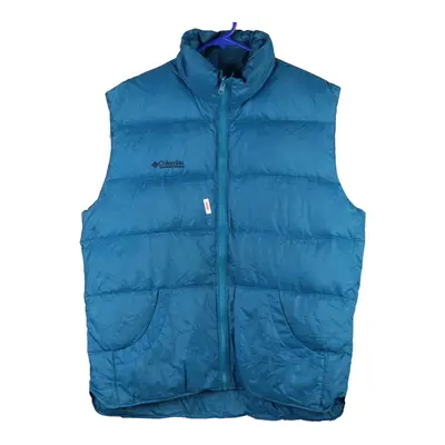 Columbia Gilet - Large Blue Polyester