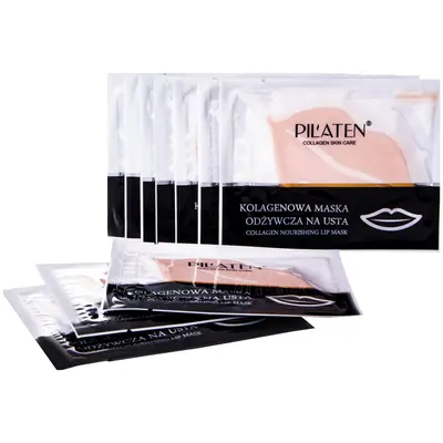 Pilaten Collagen Skin Care una nourishing collagen lip mask 10 pieces