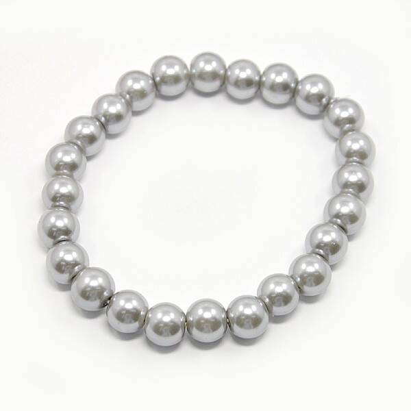 Stretchy Glass Pearl Bracelets