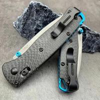 1pc Premium S35V Stainless Steel Axis Lock Folding Knife with Carbon Fiber Handle - Outdoor Kitchen Utility Tool for Men scal...