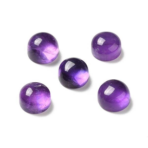 Natural Amethyst Cabochons