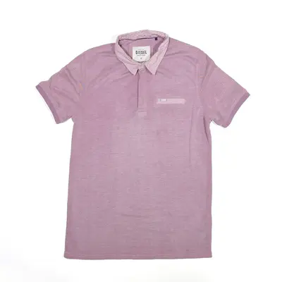 DIESEL Purple Polo Shirt S