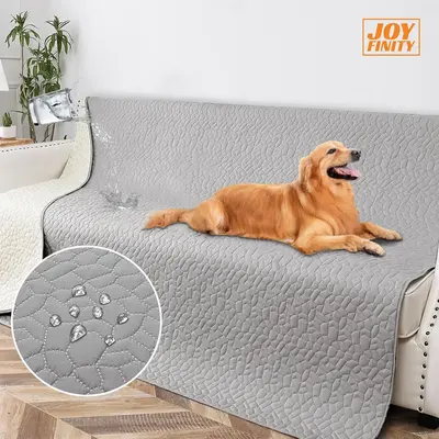 Joyfinity Pet Cover Dog Bed Blanket for Sofa and Furniture Waterproof New Pattern Design,Reversible Cat Sofa Cover for Furnit...