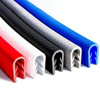 Door Edge Guard Trim Strip, Universal Fit Anti-collision Adhesive Car Door Protector, Sound & Dust Proof Vehicle Door Entry G...