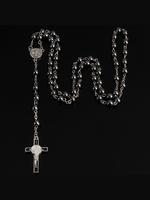 Summer Beaded Decor Cross Necklaces for Men & Women, Stainless Steel Jewelry for Party, Daily Clothing Decor, Trendy All-matc...