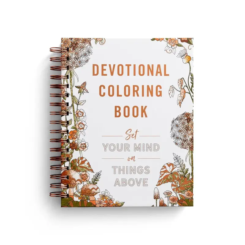 Set Your Mind on Things Above: Devotional Coloring Book