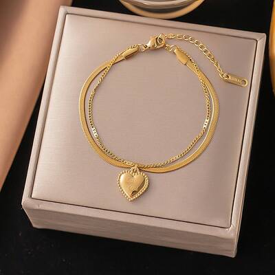 304 Stainless Steel Multi-Strand Bracelets