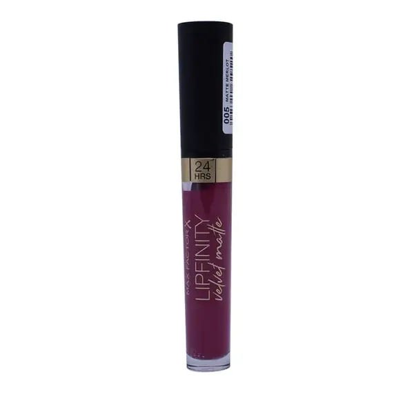 Max Factor Lipfinity Velvet Matte 005 Merlot opaco