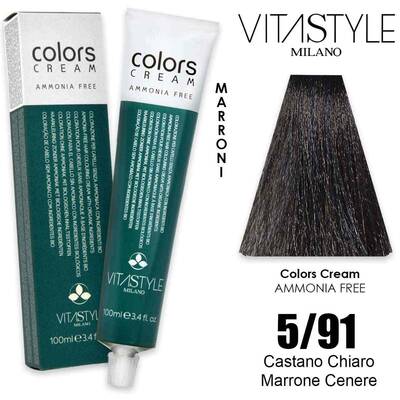 Vitastyle Colors Crema Senza Ammoniaca 100 Ml 5.91
