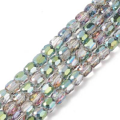 Electroplate Opaque Glass Beads