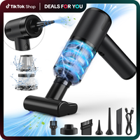TEHANLD Handheld Car Vacuum Cleaner Portable Cordless 16000PA, Vacuum Cleaner with Multi-Nozzles, Mini Hand Held Vacuum Recha...