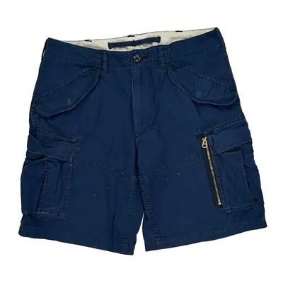 Ralph Lauren Cargo Shorts - 33W 10L Blue Cotton | Size: 33″ waist