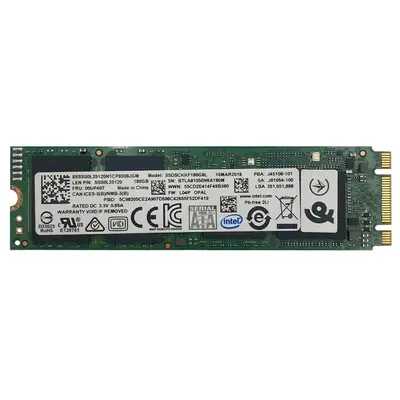 00UP497 Lenovo 180GB Multi-Level Cell SATA 6Gb/s M.2 2280 Solid State Drive