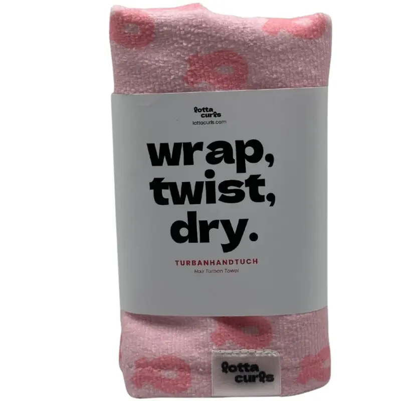 Lotta curls Hair Turban, Pink