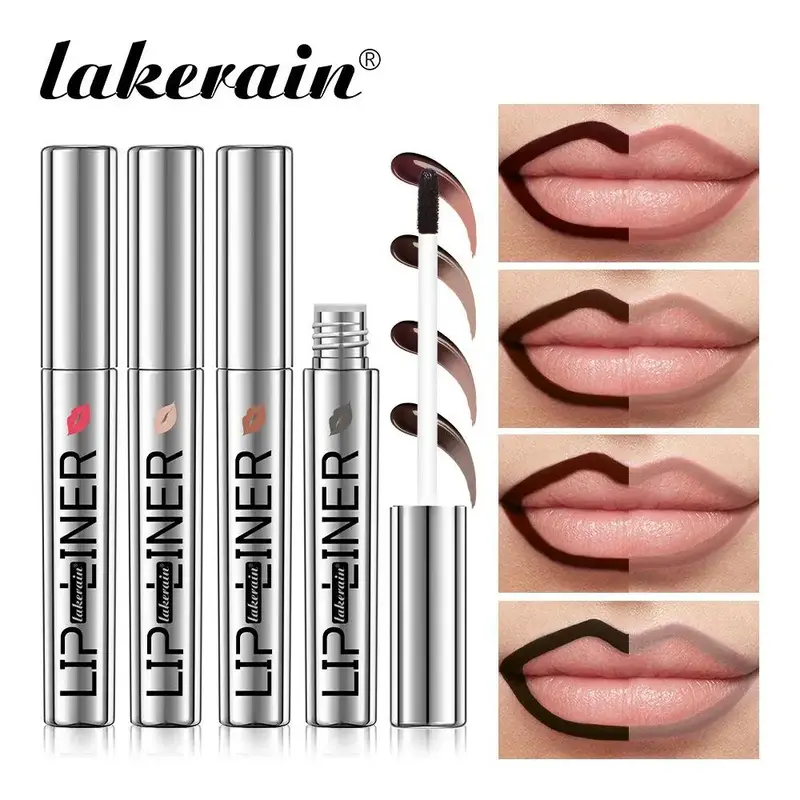Long Lasting Peel Off Matte Lip Liner, Lip Stain, Makeup Tool for Women & Girls, Cosmetic Lip Liner, Lip Marker Gift for Wome...