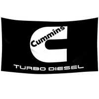 Cummins Music Album 3x5Ft Flag Rapper Tapestry Double Printing Wall Banner Decoration Signs for Bedroom College Livingroom De...