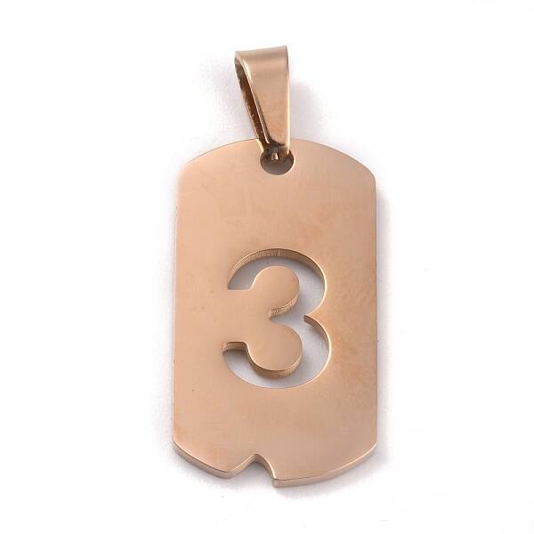Ion Plating(IP) 304 Stainless Steel Pendants