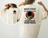 Personalized I Am Grumpy Old Man Generation X T-Shirt, Gen X Walk Away Shirt, Generation X Shirt, Full Colors, Full Sizes, Fo...