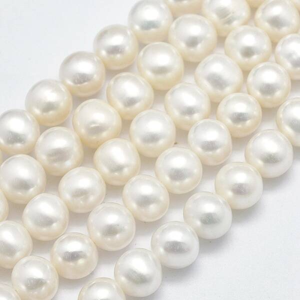 Natural Cultured Freshwater Pearl Beads Strands