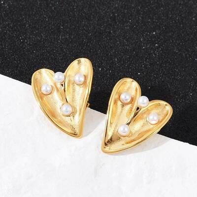 304 Stainless Steel Stud Earrings