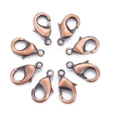 Brass Lobster Claw Clasps