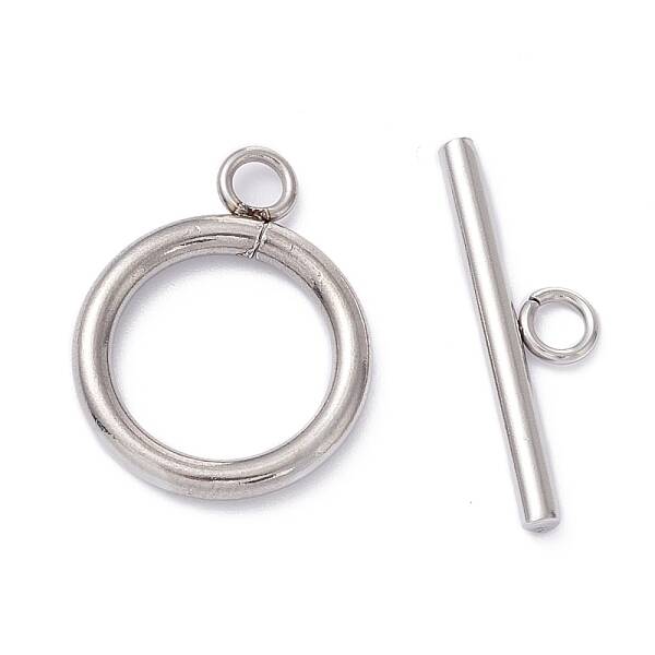 Non-Tarnish 304 Stainless Steel Toggle Clasps