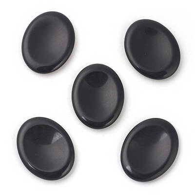 Natural Obsidian Massage Jewelry