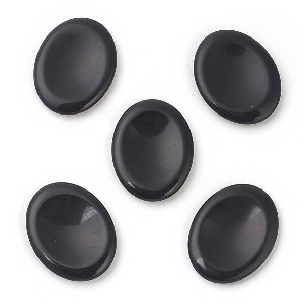 Natural Obsidian Massage Jewelry