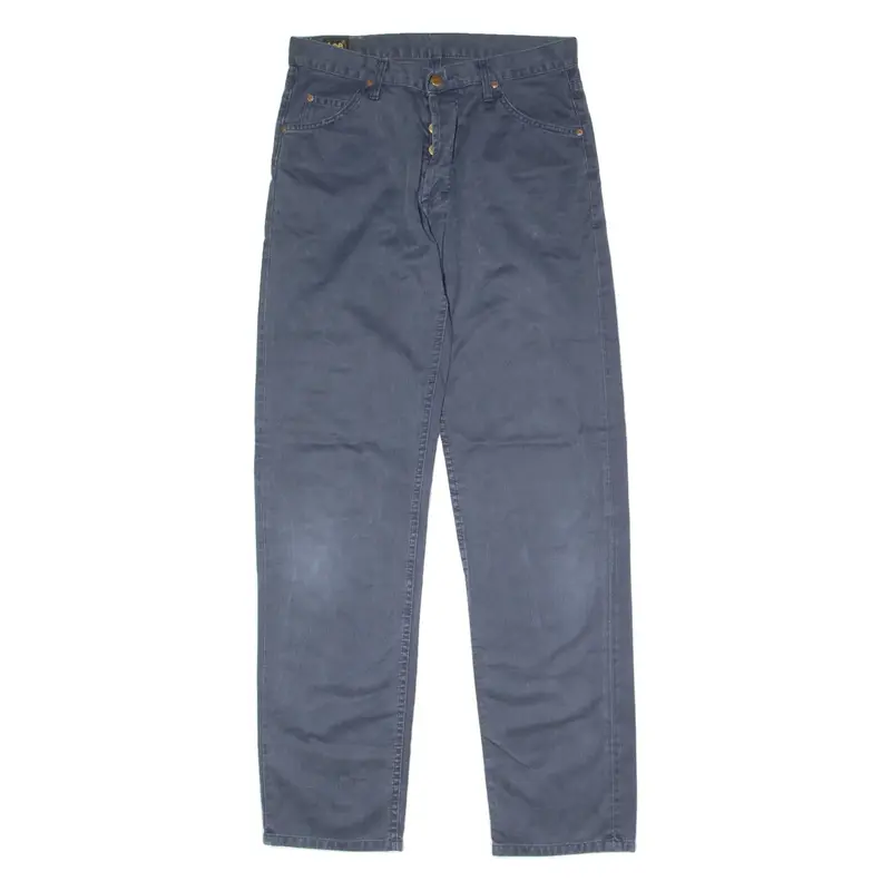 LEE Riders Mens Trousers Blue Slim Straight W33 L34