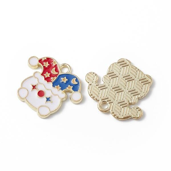 Circus Theme Alloy Enamel Pendants