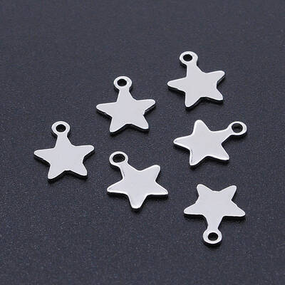 Non-Tarnish 201 Stainless Steel Laser Cut Charms