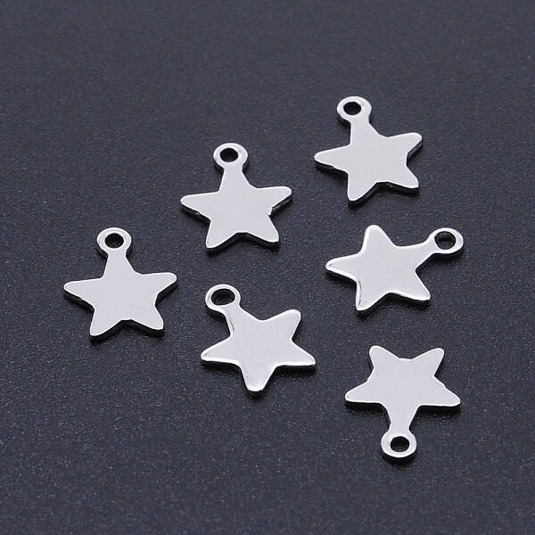 Non-Tarnish 201 Stainless Steel Laser Cut Charms