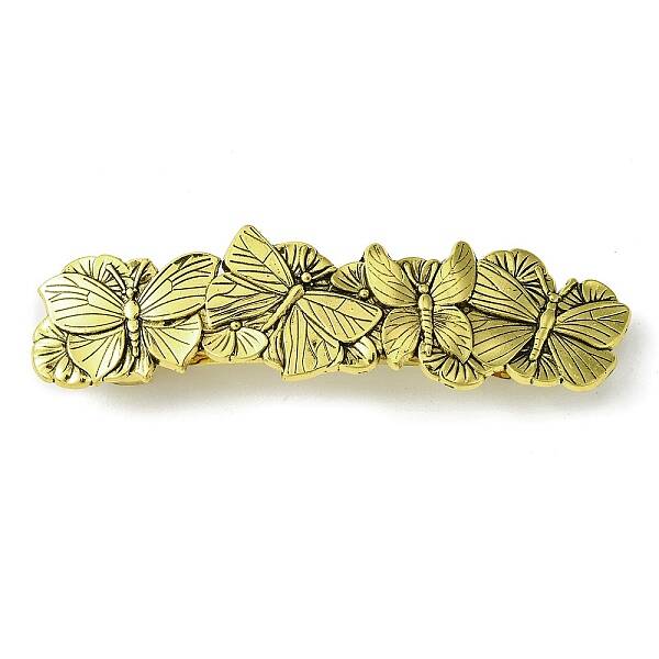 Butterfly Alloy Hair Barrettes