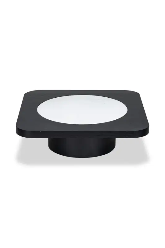 Black Ash Pedestal Coffee Table | Liang & Eimil Mythos