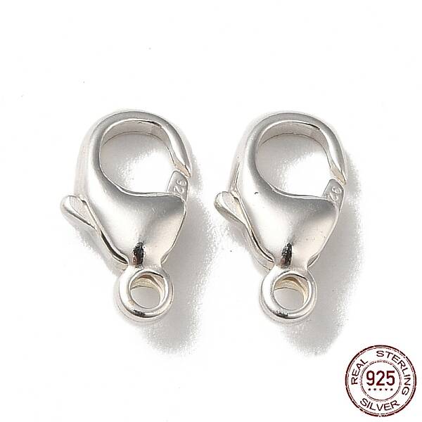 925 Sterling Silver Lobster Claw Clasps
