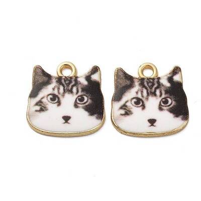 Alloy Enamel Pendants