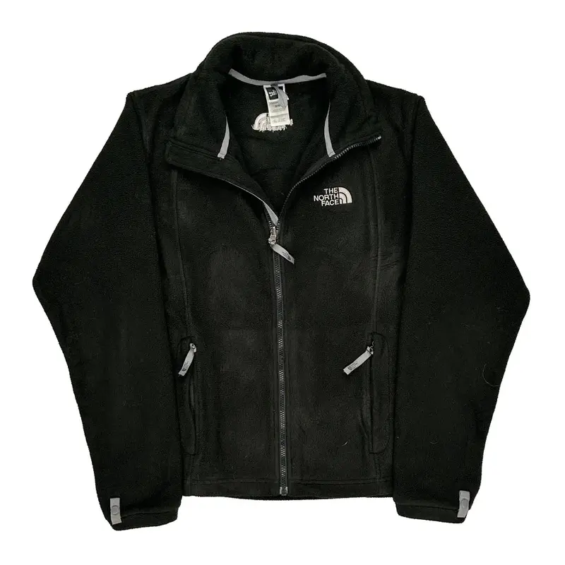 The North Face Fleece Jacket - Medium Black Polyester | Size: medium