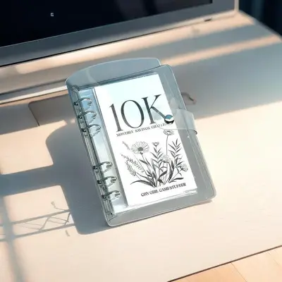 Money Saving Challenge Binder, Savings Challenge Book with Cash Envelopes, Office Stationery & Supplies