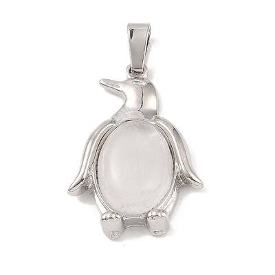 Natural Quartz Crystal Pendants